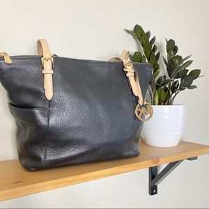 Michael Kors Black Leather Purse